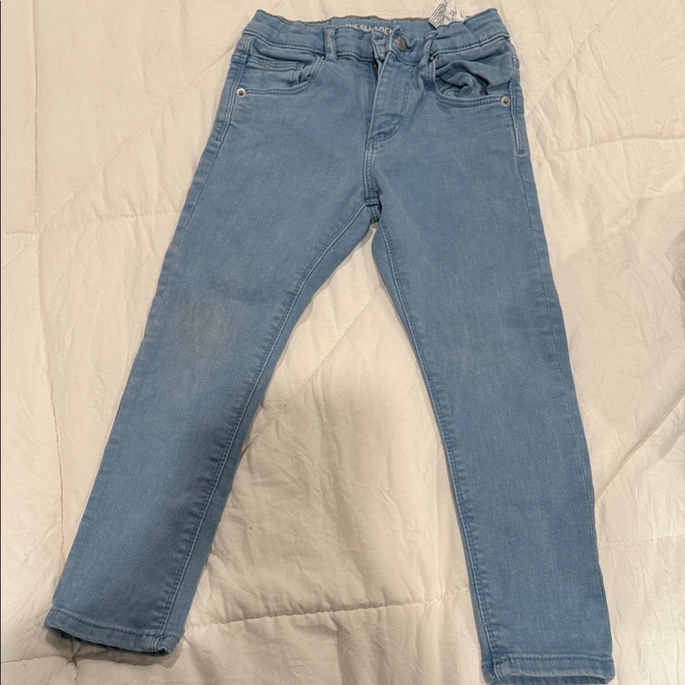 Zara Sky Blue Slim Denim